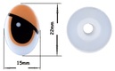 Designer Augen flach 